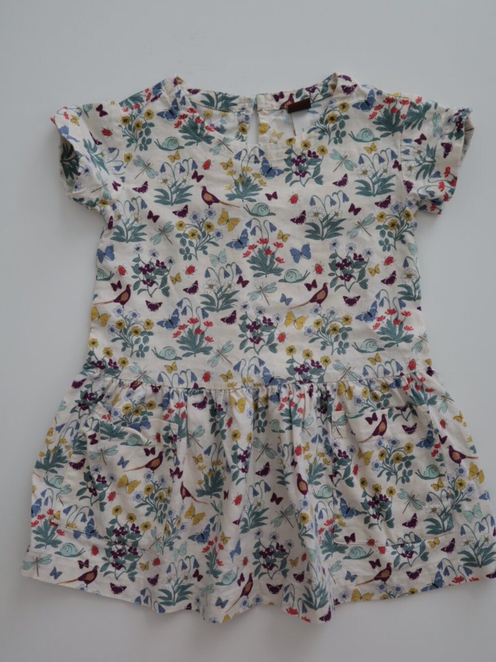 Tea Collection Botanical Garden Short Sleeve Dress | 3